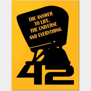 Deep Thought - Hitchhikers Guide to the Galaxy Posters and Art